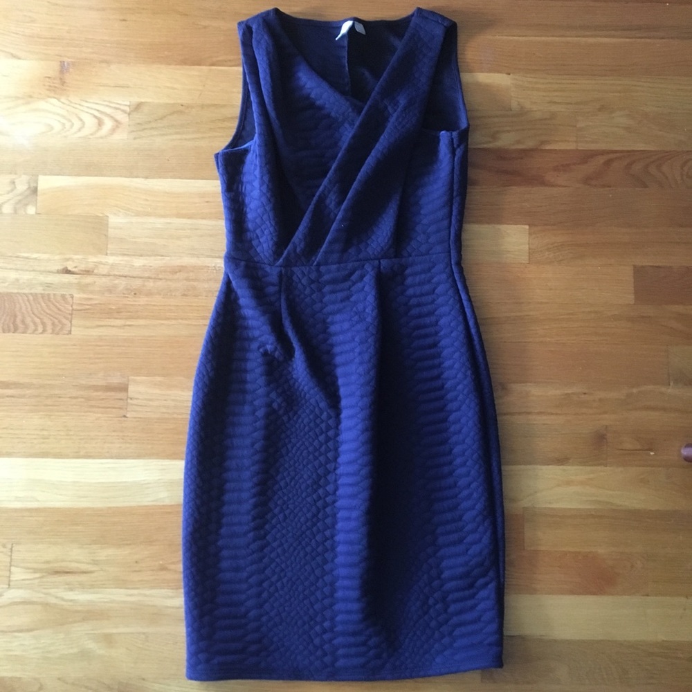 ASOS Soft Alligator Pattern Sheath Dress
